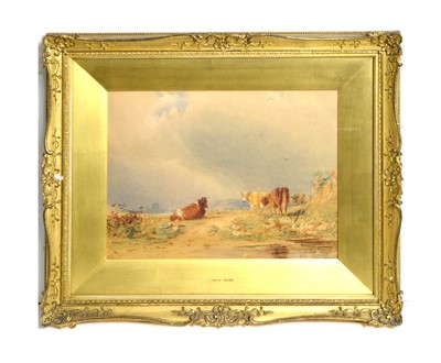 Lot 1063 - Thales Fielding - A Coming Storm | watercolour