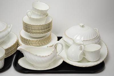 Lot 316 - A Wedgwood ‘Gold Chelsea’ pattern tea and dinner service