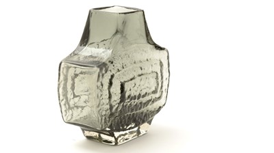 Lot 83 - Whitefriars grey TV vase