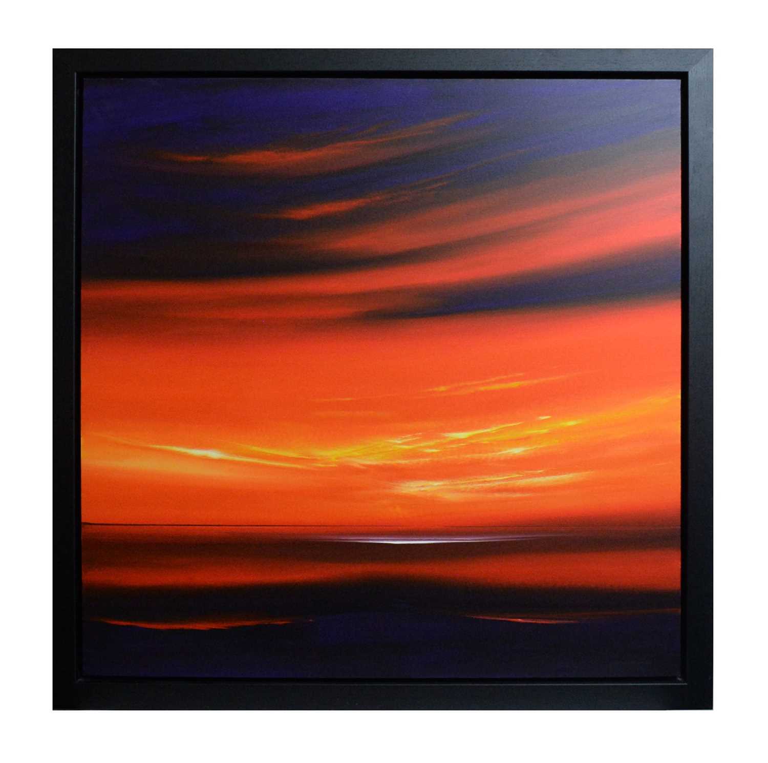 Lot 217 - Jonathan Shaw - Blazing Horizon | oil