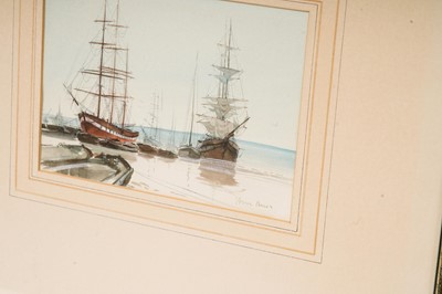 Lot 48 - Peter Knox - Three marine views | watercolour