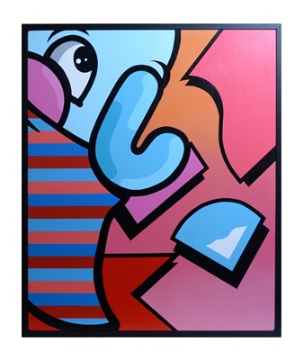Lot 168 - Mr Penfold - Stripes and Shapes | acrylic