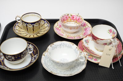 Lot 230 - A selection of Victorian and later tea ware
