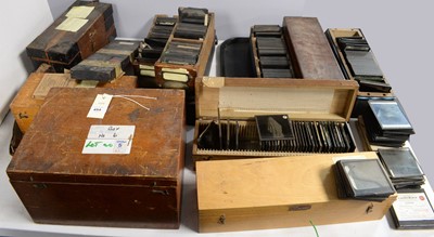 Lot 454 - A large collection of early 20th Century magic lantern slides