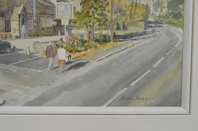 Lot 611 - Alan Reed - Two Views of Ponteland | watercolour