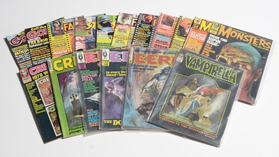 Lot 6 - Horror Magazines by Warren  and other publishers