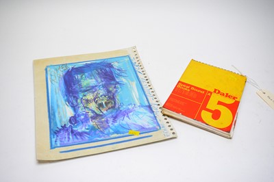 Lot 198 - Antoni Sulek - artist's sketch book and a study of Frankenstein's monster | mixed media