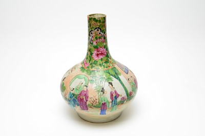 Lot 817 - Two Canton vases