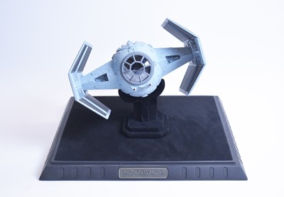 Lot 313 - Code 3 Collectibles Star Wars Darth Vader's TIE Fighter.