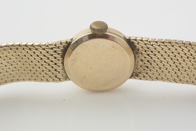 Lot 1058 - A 9ct yellow gold cased cocktail watch, Record De Luxe