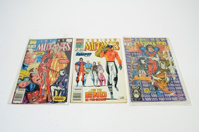 Lot 121 - The New Mutants, No's. 98, 99 and 100 by Marvel Comics