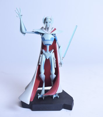 Lot 286 - Gentle Giant Ltd. Star Wars General Grievous and Arc Trooper Clone Wars Maquettes.