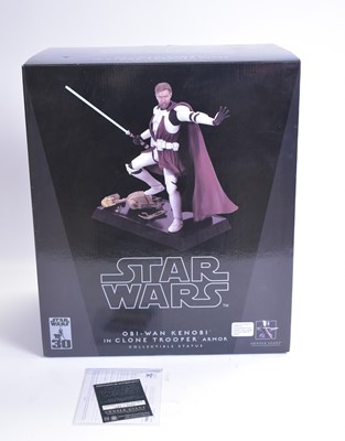 Lot 289 - Gentle Giant Ltd. Star Wars Obi-Wan Kenobi in Clone Trooper Armor Statue.