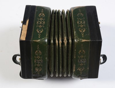 Lot 707 - A 48 button English system concertina
