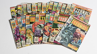 Lot 244 - The Eternals, and 2001  by Marvel Comics