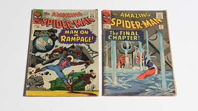 Lot 159 - The Amazing Spider-Man, No's. 32 and 33 by Marvel Comics