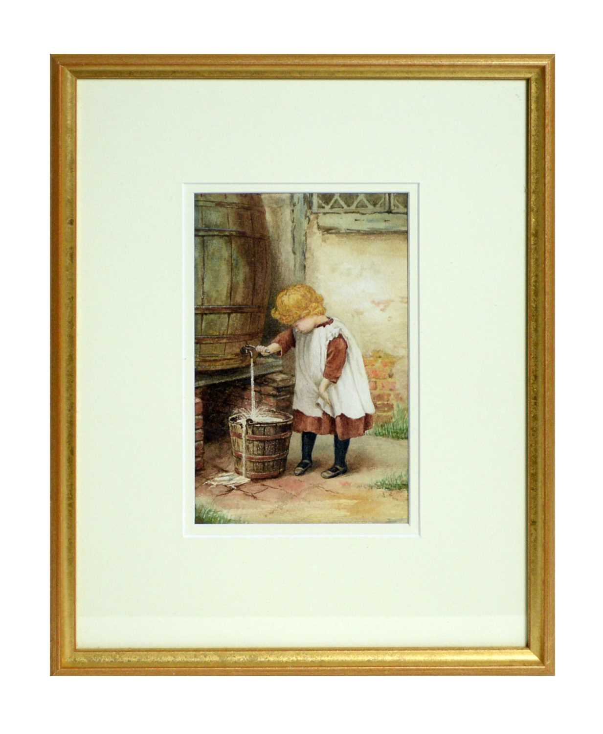 Lot 255 - Jacob Richardson - The Water Bucket | watercolour