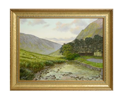 Lot 1117 - William Bird - Gatesgarth Beck | acrylic