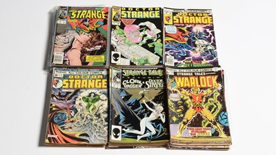 Lot 202 - Strange Tales and Doctor Strange Comics by Marvel