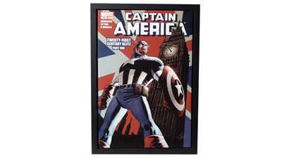 Lot 302 - Marvel Art - Captain America #18 - Twenty-First Century Blitz | hand signed by Stan Lee