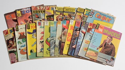 Lot 270 - Comics and Magazines by Dell, Curtis and Charlton etc