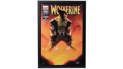 Lot 307 - Marvel Art - Wolverine #305 | hand signed by Stan Lee