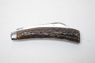 Lot 234 - An early 20th Century folding pruning knife, by Saynor, Cooke & Ridal