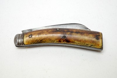 Lot 231 - An early 20th Century folding pruning knife, by Saynor, Cooke & Ridal