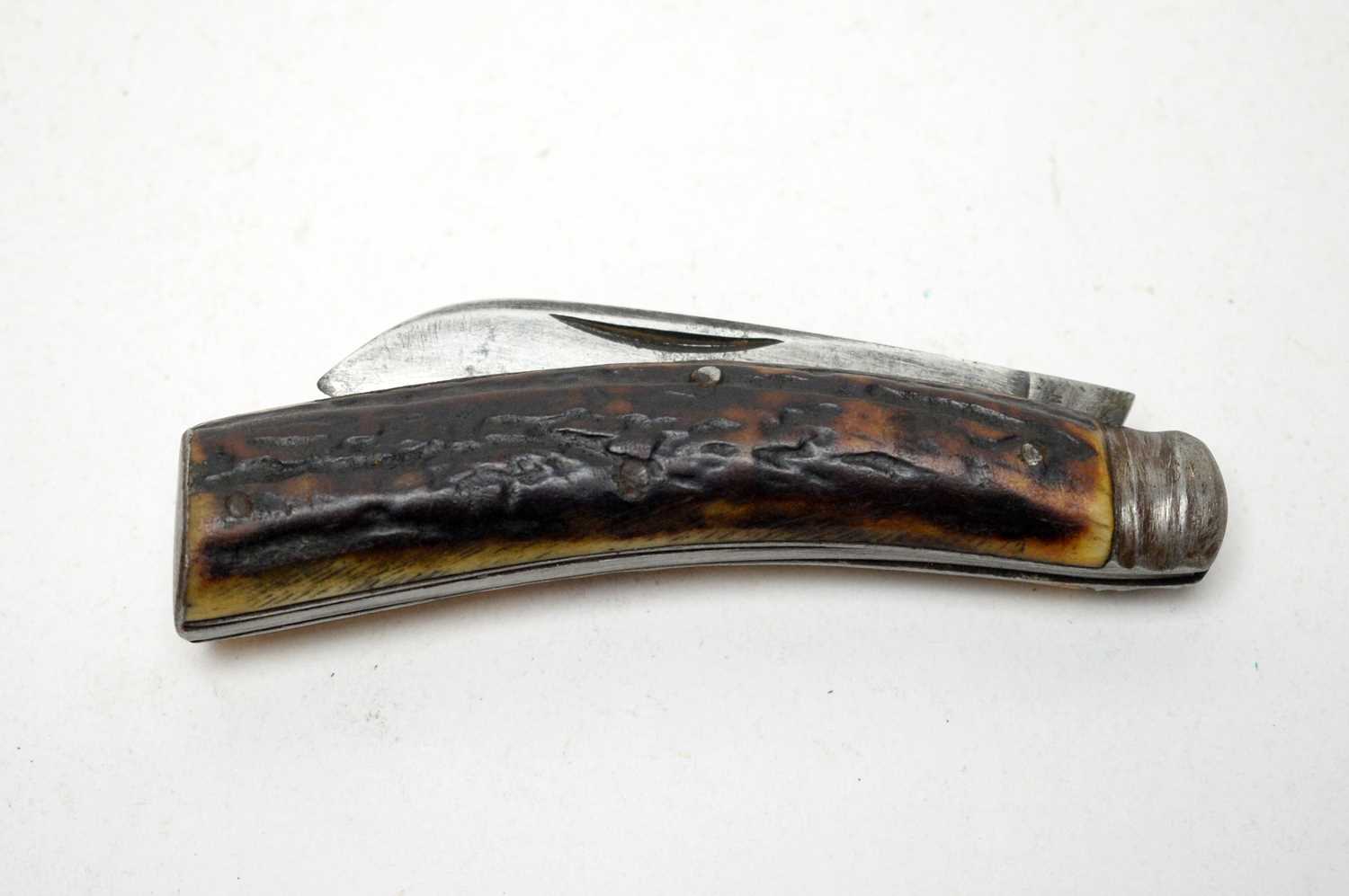 Lot 164 - An early 20th Century folding pruning knife, by Saynor, Cooke & Ridal