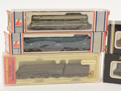 Lot 86 - A selection of N-gauge locomotives