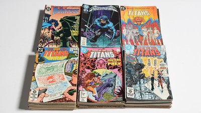 Lot 351 - DC Comics -  Teen Titans, Night Wing and The Huntress
