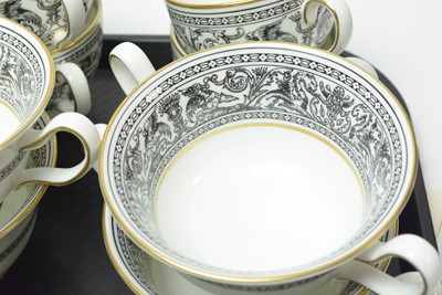 Lot 306 - A Wedgwood ‘Florentine’ pattern dinner and tea service