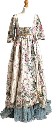 Lot 1139 - A theatrical costume in the form of an Edwardian Romantic Revival dress