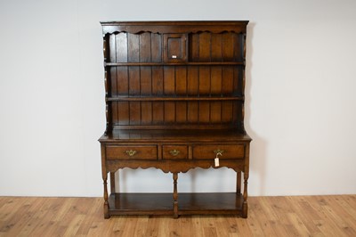 Lot 3 - A Titchmarsh and Goodwin Jacobean revival oak dresser