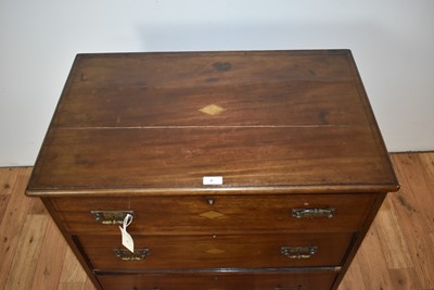 Lot 8 - A 19th Century mahogany chest of drawers