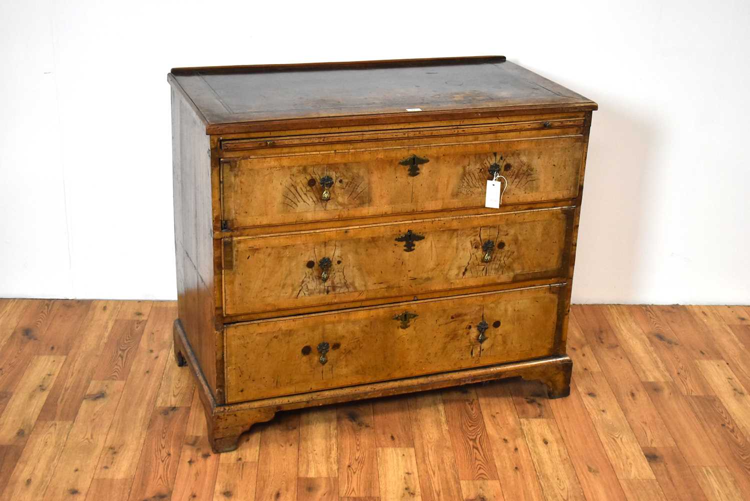 Lot 11 - A 18th Century walnut chest of drawers