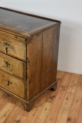 Lot 11 - A 18th Century walnut chest of drawers