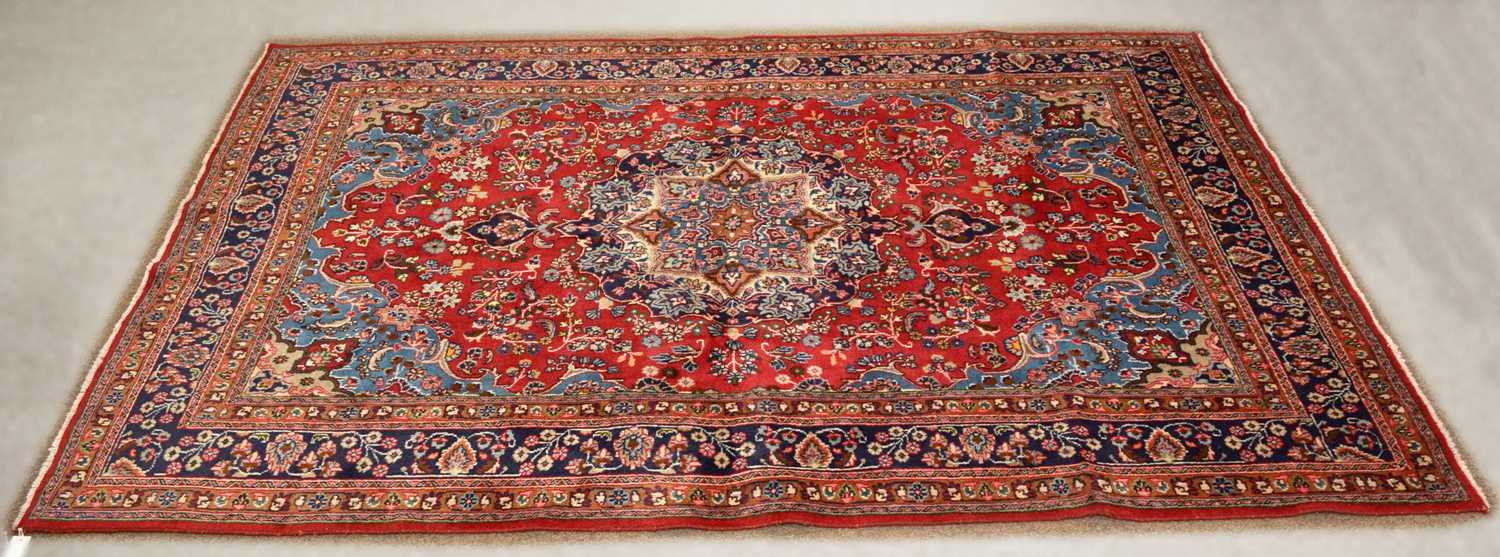 Lot 70 - A Persian Kashan rug