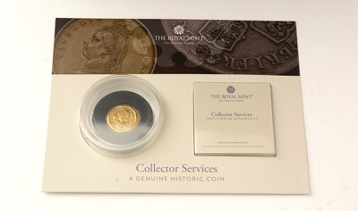 Lot 125 - Maurice Tiberius gold Solidus, undated, encapsulated by Royal Mint Collector Service