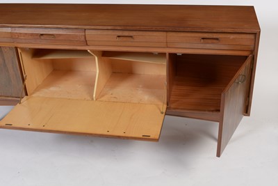 Lot 1348 - A mid Century teak and rosewood sideboard, possible by Elliotts of Newbury