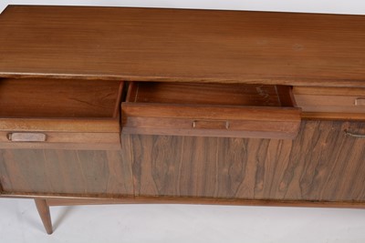 Lot 1348 - A mid Century teak and rosewood sideboard, possible by Elliotts of Newbury