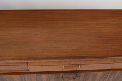Lot 1348 - A mid Century teak and rosewood sideboard, possible by Elliotts of Newbury