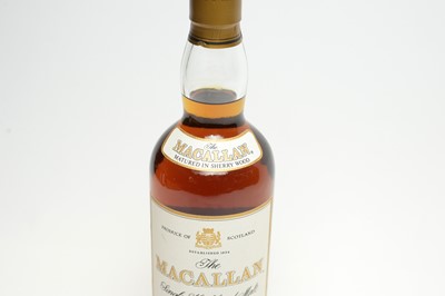 Lot 564 - The Macallan: one bottle of single Highland malt Scotch whisky, 10 years old