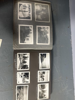 Lot 505 - Military interest, 1950s  photograph album and other items