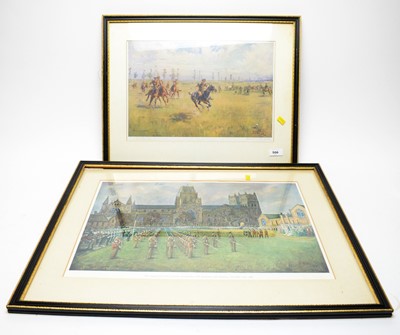 Lot 506 - The Laying Up of the Colours, 1st Battalion The Durham Light Infantry and other items