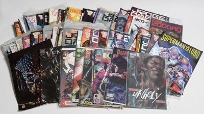 Lot 282 - 2000 AD Comics and others by Marvel, DC and Dynamite