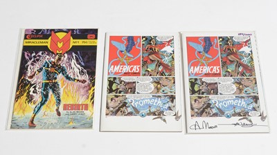 Lot 318 - Comics signed by Alan Moore