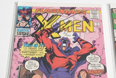 Lot 85 - Flashback Comics by Marvel, signed editions