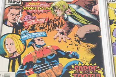 Lot 85 - Flashback Comics by Marvel, signed editions