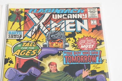 Lot 85 - Flashback Comics by Marvel, signed editions